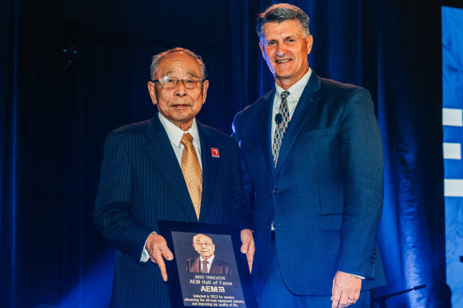 mr takeuchi hall of fame award in america