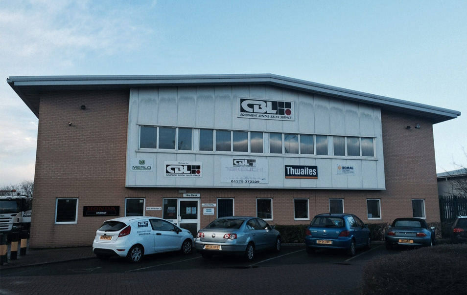 CBL Bristol Headquarters with some cars parked in front