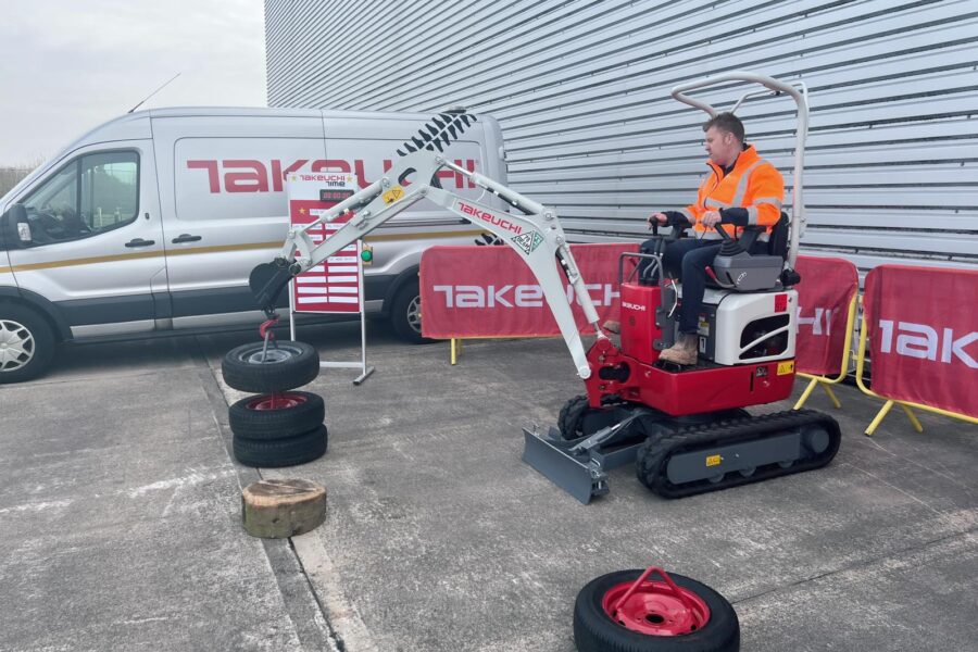 Dave Vickers Plant Services Takeuchi Operating Challenge 2022