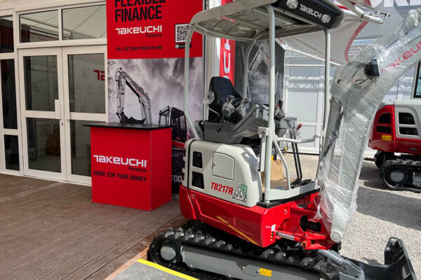 takeuchi finance behind small tb 217r digger