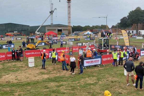 Takeuchi at UKPO Plant Operator Competition at CITB 2023 10