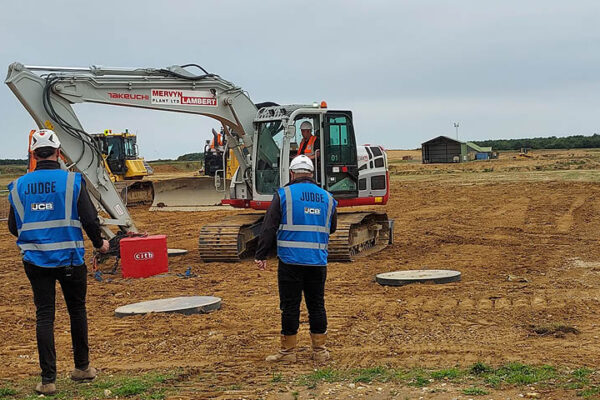 Takeuchi at UKPO Plant Operator Competition at CITB 2023 11