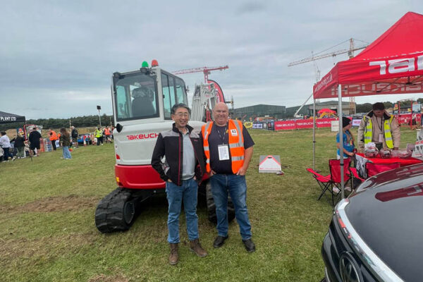 Takeuchi at UKPO Plant Operator Competition at CITB 2023 24