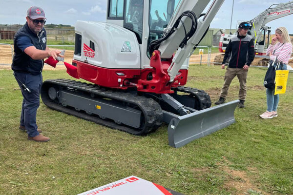 Takeuchi at UKPO Plant Operator Competition at CITB 2023 25