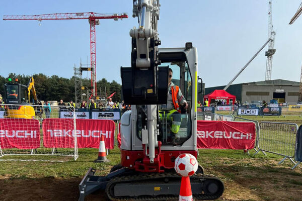 takeuchi digger at ukpo