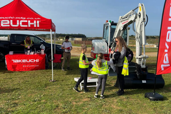 Takeuchi at UKPO Plant Operator Competition at CITB 2023 38