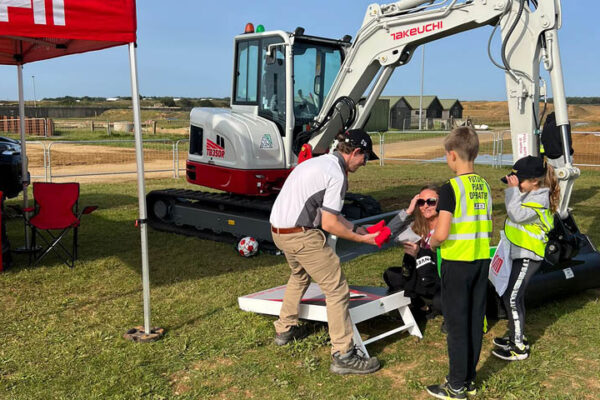 Takeuchi at UKPO Plant Operator Competition at CITB 2023 39