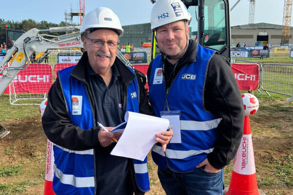 Takeuchi at UKPO Plant Operator Competition at CITB 2023 43