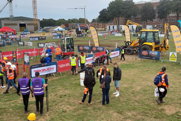 Takeuchi at UKPO Plant Operator Competition at CITB 2023 7