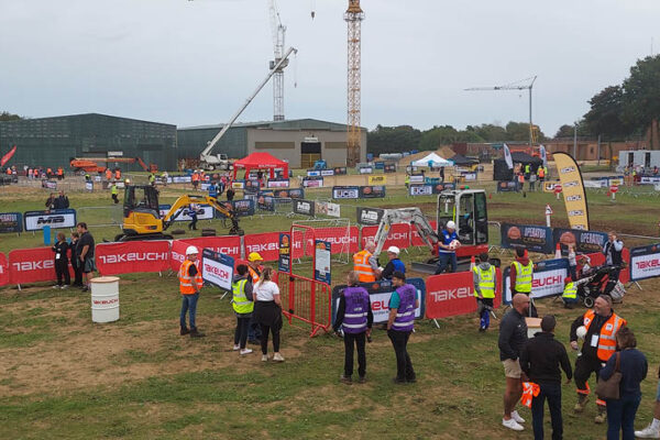 Takeuchi at UKPO Plant Operator Competition at CITB 2023 8