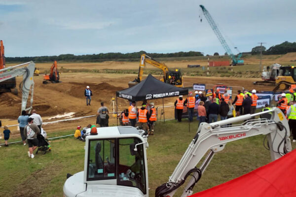 Takeuchi at UKPO Plant Operator Competition at CITB 2023 9