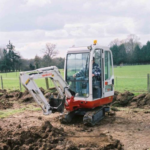 Takeuchi TB014 Oldest working digger